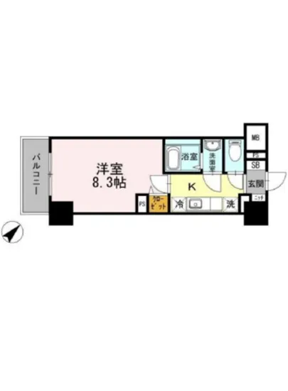 コートブリーズ早稲田 209