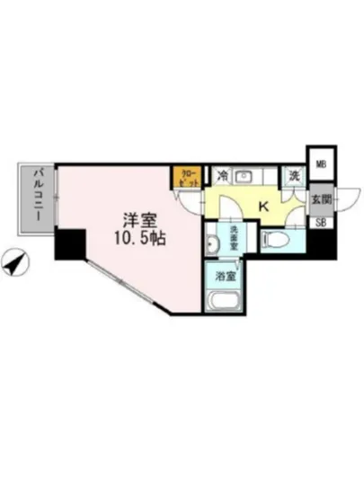 コートブリーズ早稲田 611