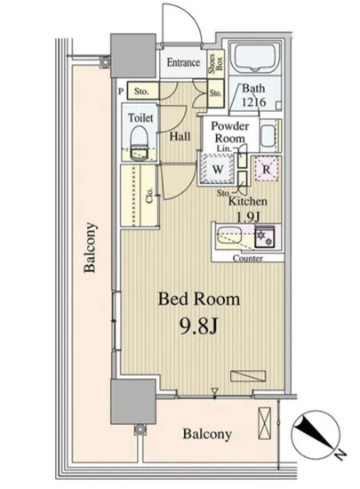 ルミレイス豊洲 1016