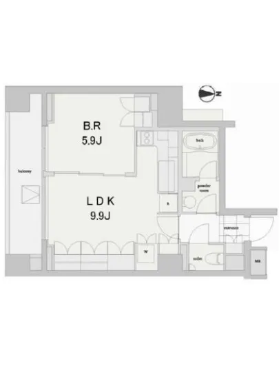 KDXレジデンス南麻布 206