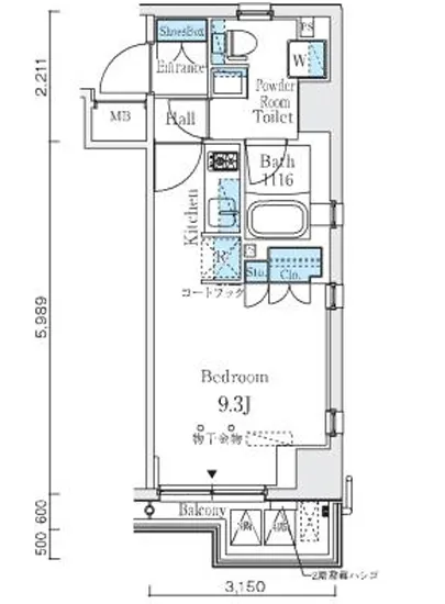 オルタナ清澄白河 401