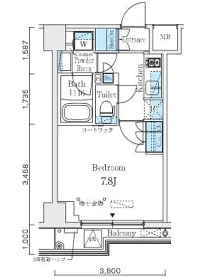オルタナ清澄白河 204