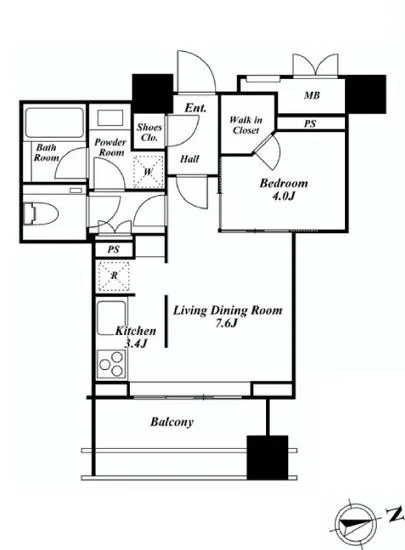 グランスイート麻布台ヒルトップタワー 604