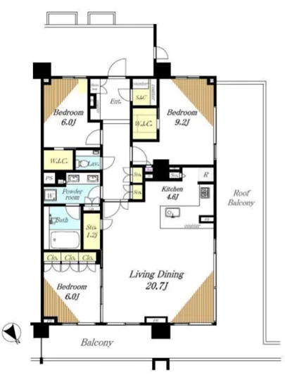 ガーデンヒルズ四ツ谷迎賓の森 518