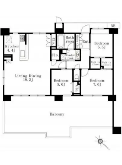 オークプレイス豊洲 909
