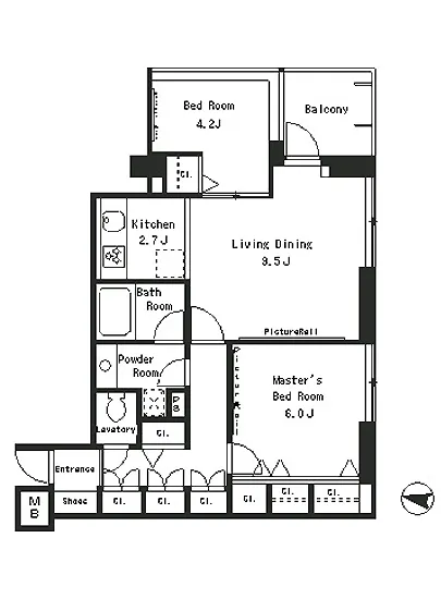 パークアクシス西麻布ステージ 803