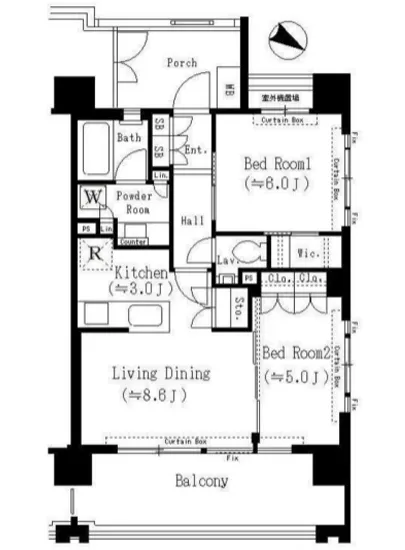 オークプレイス目黒リバーテラス 805