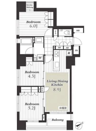コノエ銀座イースト 3F