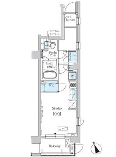 パークアクシス駒込ヒルトップ 601