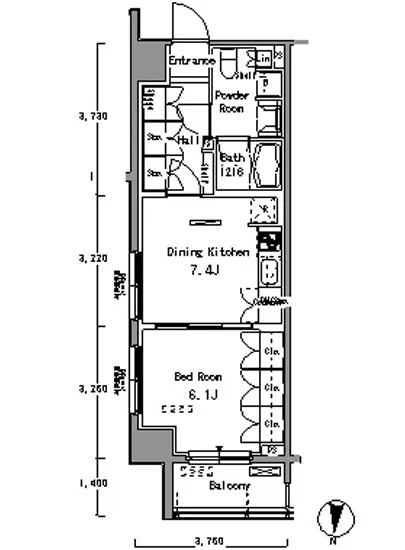 パークアクシス東陽町 806