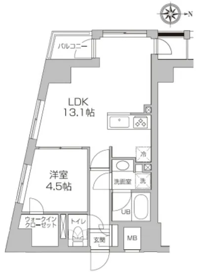 レジディア高円寺 401