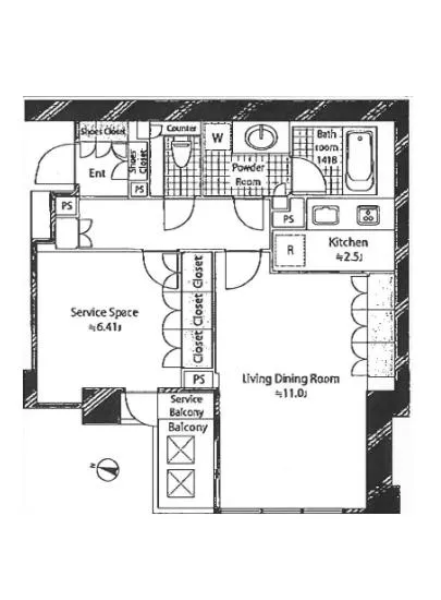 ディアナガーデン広尾 204