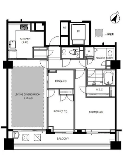 パルシオ五番町 1102