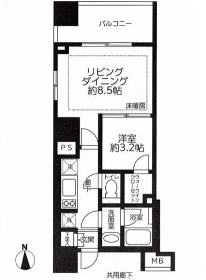 クレヴィア恵比寿 806