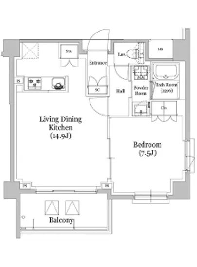 リージア新宿ウエスト 301