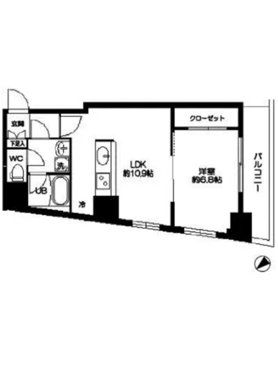 バレーヌ新川 701