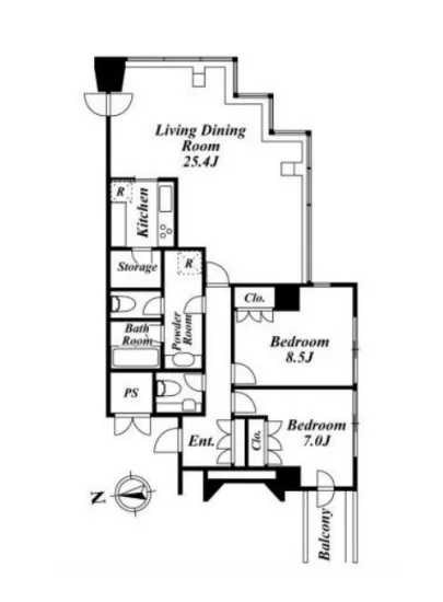 ピアシティ芝浦ハイツ 15F