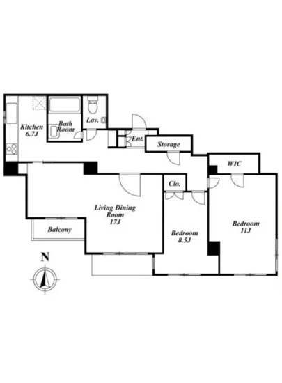 赤坂ホームズ 1F