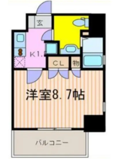 プラーズタワー東新宿 1604