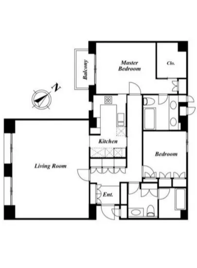 広尾シダーコート 2F