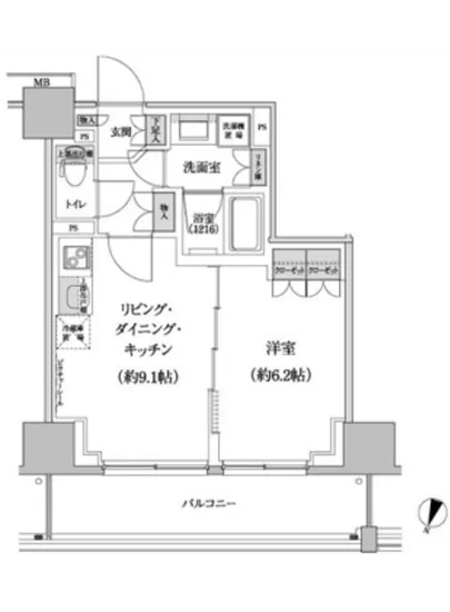 パークハビオ渋谷本町レジデンス 813