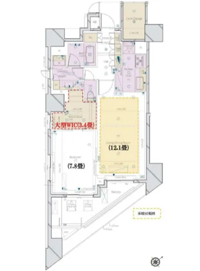 ヴァントヌーベル代々木 7F