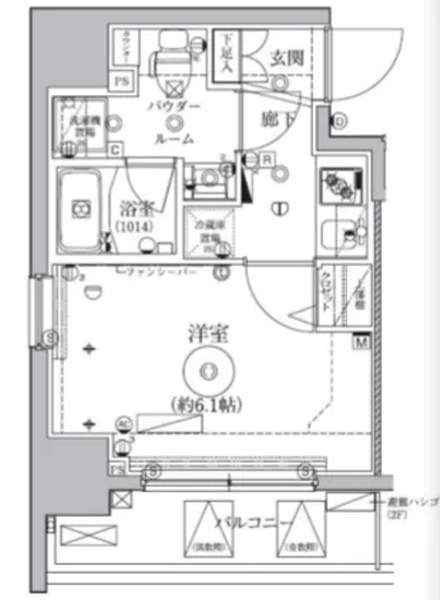 クレイシア品川戸越 805