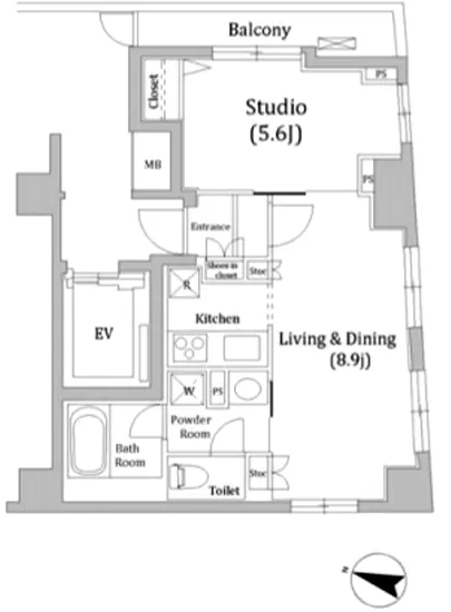 ガラ・ステーション東日本橋 1501