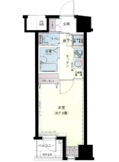 ドルチェ日本橋キャナルシティ 404