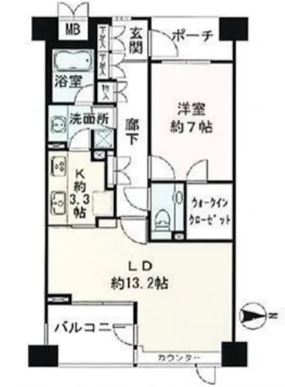 パークハウス四谷 606