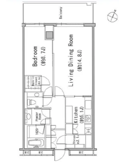 二番町パークフォレスト 1102