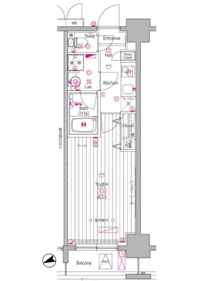 グランド・ガーラ白金高輪Ⅱ 602