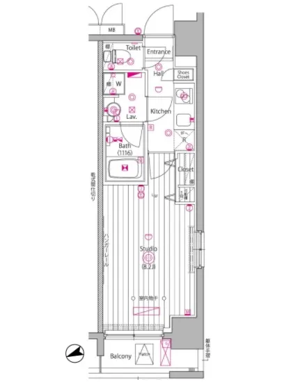 グランド・ガーラ白金高輪Ⅱ 704