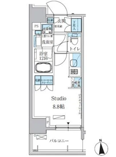 パークアクシス上野三丁目 405