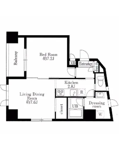 ププレMIYA八丁堀 801