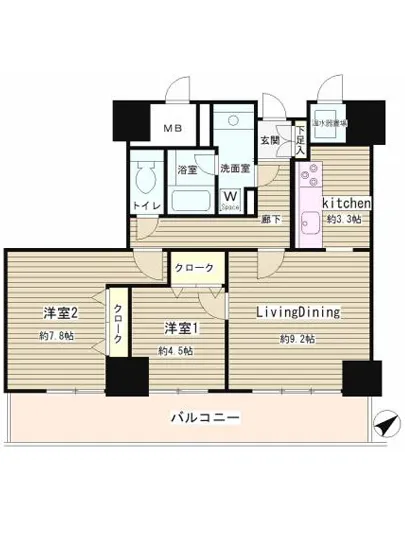 トレステージ目黒 1302