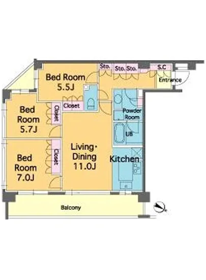 カスタリア八雲 203