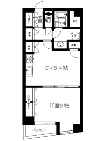 グランドパーク恵比寿センシュアス 404