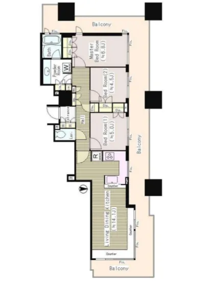 東京パークタワー 1113