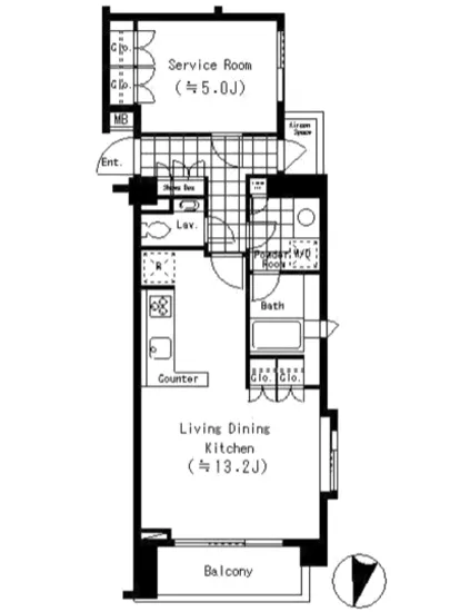 レジデンスヒルズ神山町 403