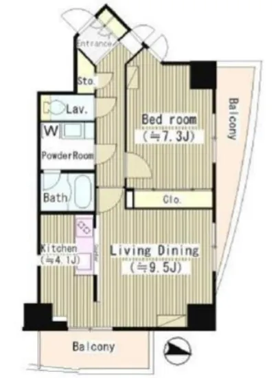 グリーンヒルズ河田町 401