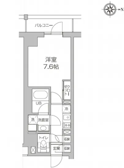 レジディア高円寺 206