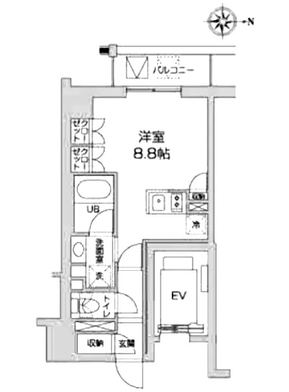 レジディア高円寺 202