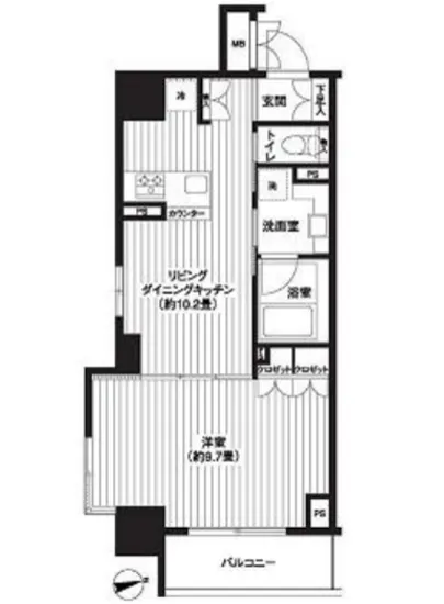 レジディア新御徒町 401