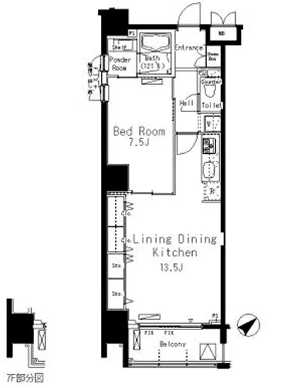 パークアクシス八丁堀 801