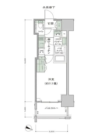 シティハウス東麻布 1008