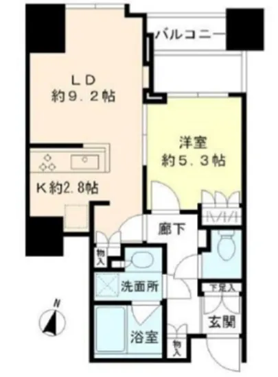 大崎ウエストシティタワーズ W-814