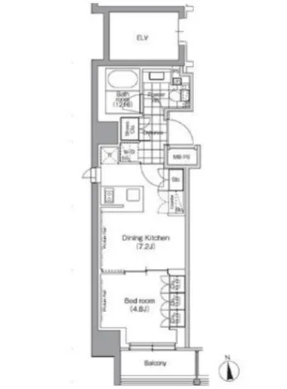 パークハビオ門前仲町 806