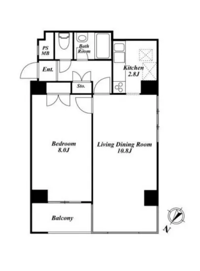 伊皿子マンション 6階