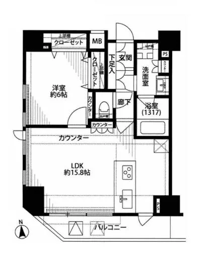 プレール・ドゥーク浜松町 13F